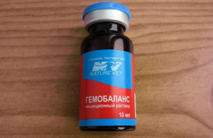 Гемобаланс - препарат с витаминами для инъекций домашним животным