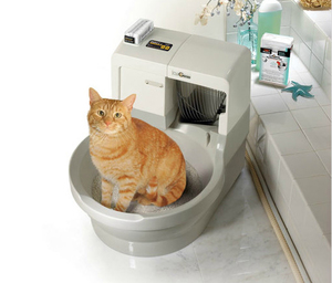 Описание моделей автоматических туалетов для кошки